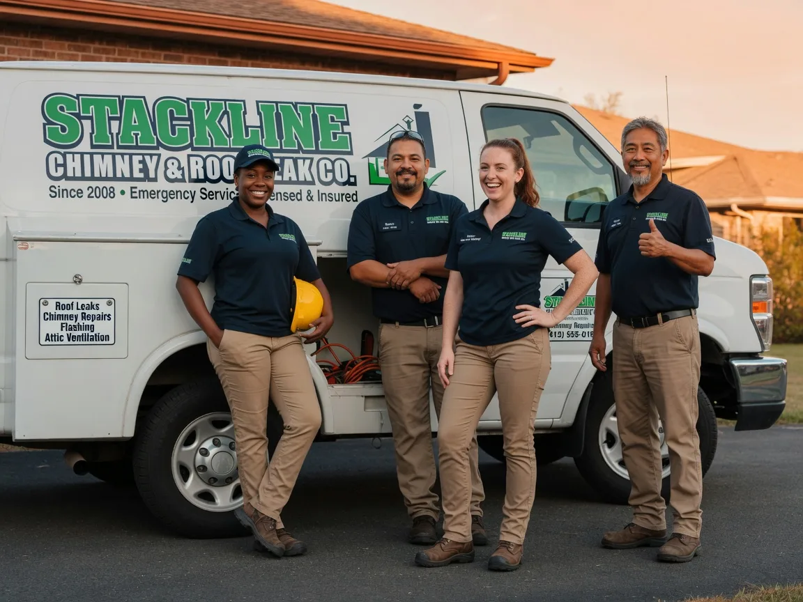 Chimney flashing repair company in Forest City, PA